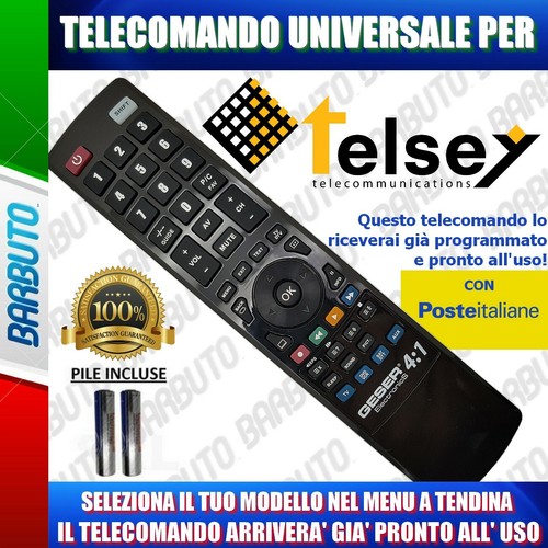 Telecomando universale telsey - telecomando,